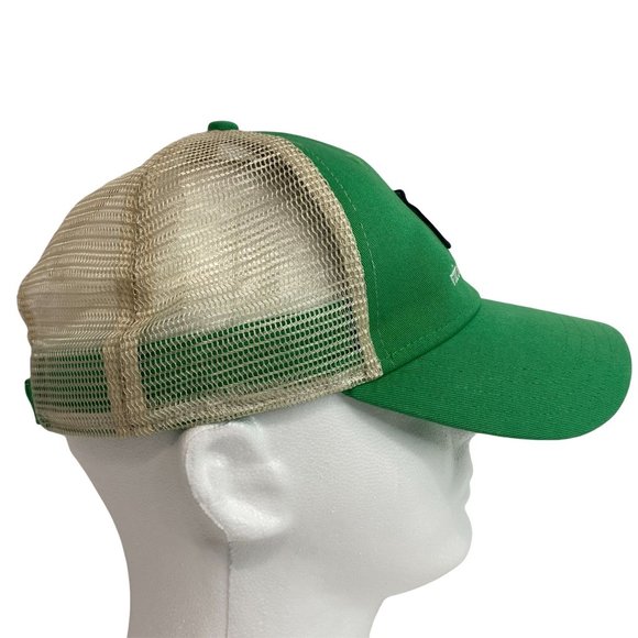 Vineyard Vines Strapback Hat Green w Mesh Adjustable Trucker Cap - Picture 3 of 9